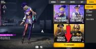 Players can click on the 'Exchange' button (Image via Garena)